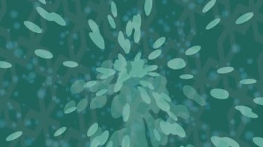 Benzersiz dijital animasyon tarzı grafikleri olan yaratıcı ortam tasarımı için yenilikçi hareket dokusu