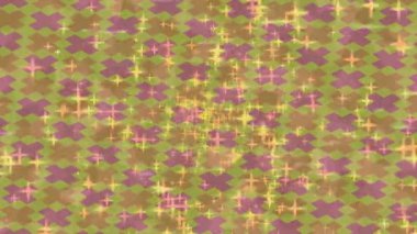 Benzersiz dijital animasyon tarzı grafikleri olan yaratıcı ortam tasarımı için yenilikçi hareket dokusu