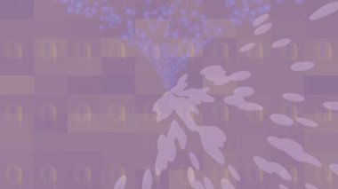 Profesyonel video projeleri sanat tarzı için organik hareketli arkaplan tasarımı