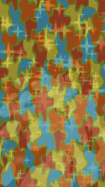 Lüks hareket projeleri için soyut tasarım stili animasyonu olan üst düzey dijital doku