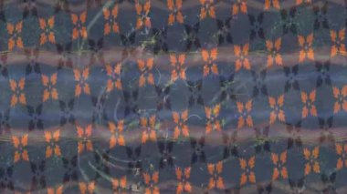 Soyut hareket desenli fütüristik video üretimi için dinamik dijital arkaplan