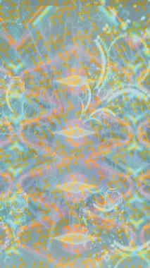 Soyut hareket desenli fütüristik video üretimi için dinamik dijital arkaplan