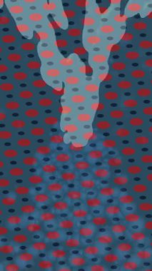 Profesyonel video projeleri sanat tarzı için organik hareketli arkaplan tasarımı