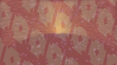 Organik desenli yüzey giriş stili video film sanatı ile soyut arkaplan tasarımı