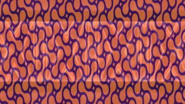 Benzersiz dijital animasyon tarzı grafikleri olan yaratıcı ortam tasarımı için yenilikçi hareket dokusu