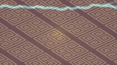 Benzersiz dijital animasyon tarzı grafikleri olan yaratıcı ortam tasarımı için yenilikçi hareket dokusu