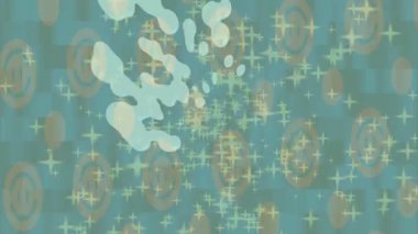 Benzersiz video giriş tasarımı projeleri için detaylı yüzey kalıbı film animasyon stili grafik girişi