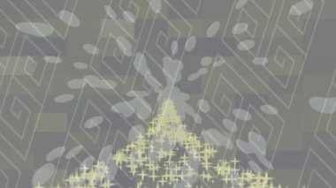 Benzersiz hareket grafikleri tasarım sanatına sahip yaratıcı film üretimi için özet bir arkaplan