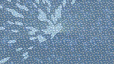 Soyut hareket desenli fütüristik video üretimi için dinamik dijital arkaplan