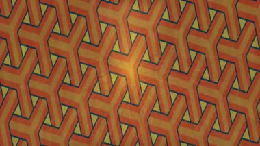 Benzersiz video giriş tasarımı projeleri için detaylı yüzey kalıbı film animasyon stili grafik girişi