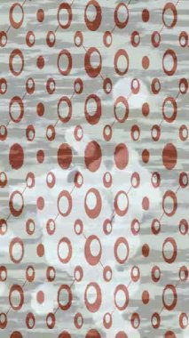 Benzersiz video giriş tasarımı projeleri için detaylı yüzey kalıbı film animasyon stili grafik girişi