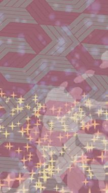 Dijital doku yüzey tasarım biçimi ile modern video animasyonu için gelişmiş hareket grafikleri