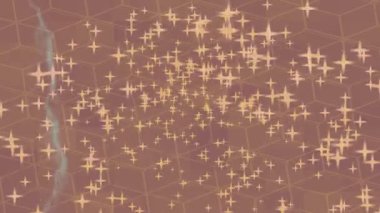 Modern medya üretimi için fütüristik dijital soyut doku sinematik tarz hareketli grafik ögesi