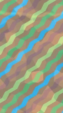 Benzersiz dijital animasyon tarzı grafikleri olan yaratıcı ortam tasarımı için yenilikçi hareket dokusu