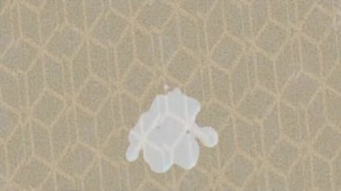 Modern medya üretimi için fütüristik dijital soyut doku sinematik tarz hareketli grafik ögesi