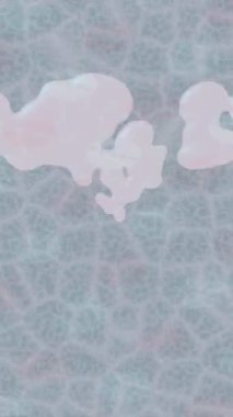 Organik desenli yüzey giriş stili video film sanatı ile soyut arkaplan tasarımı