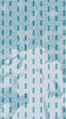 Soyut hareket desenli fütüristik video üretimi için dinamik dijital arkaplan