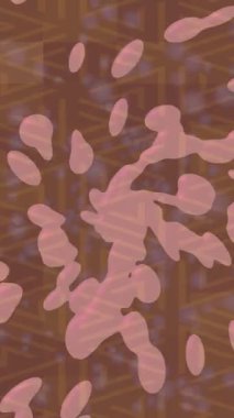 Benzersiz hareket dokusu tasarım sanatı ile profesyonel video düzenleme için modern soyut grafikler