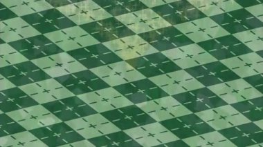 Benzersiz dijital animasyon tarzı grafikleri olan yaratıcı ortam tasarımı için yenilikçi hareket dokusu