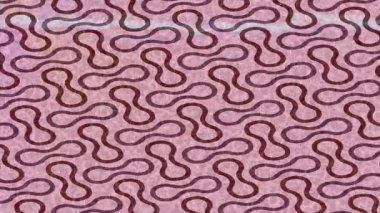 Lüks hareket projeleri için soyut tasarım stili animasyonu olan üst düzey dijital doku