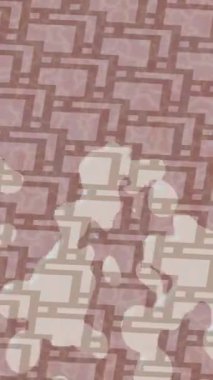 Lüks hareket projeleri için soyut tasarım stili animasyonu olan üst düzey dijital doku