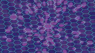 Soyut hareket desenli fütüristik video üretimi için dinamik dijital arkaplan