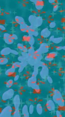 Benzersiz dijital animasyon tarzı grafikleri olan yaratıcı ortam tasarımı için yenilikçi hareket dokusu