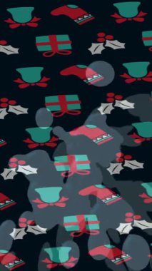 Benzersiz hareket dokusu tasarım sanatı ile profesyonel video düzenleme için modern soyut grafikler