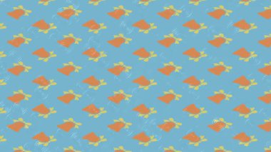 Benzersiz dijital animasyon tarzı grafikleri olan yaratıcı ortam tasarımı için yenilikçi hareket dokusu