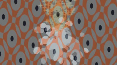 Dijital doku yüzey tasarım biçimi ile modern video animasyonu için gelişmiş hareket grafikleri