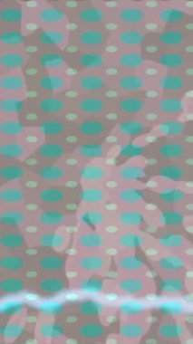 Organik desenli yüzey giriş stili video film sanatı ile soyut arkaplan tasarımı