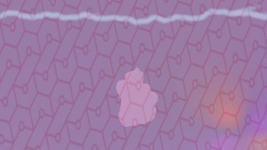 Organik desenli yüzey giriş stili video film sanatı ile soyut arkaplan tasarımı