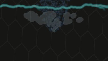 Benzersiz dijital hareket grafiklerine sahip yaratıcı sinematik projeler için yumuşak animasyon yüzeyi