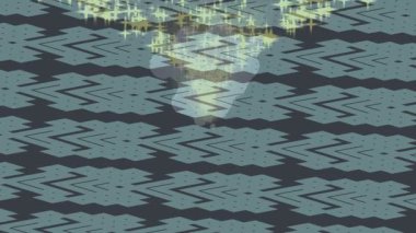 Lüks hareket projeleri için soyut tasarım stili animasyonu olan üst düzey dijital doku