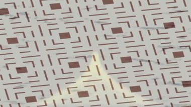 Lüks hareket projeleri için soyut tasarım stili animasyonu olan üst düzey dijital doku