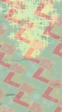 Dijital doku yüzey tasarım biçimi ile modern video animasyonu için gelişmiş hareket grafikleri