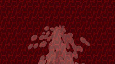 Benzersiz video giriş tasarımı projeleri için detaylı yüzey kalıbı film animasyon stili grafik girişi