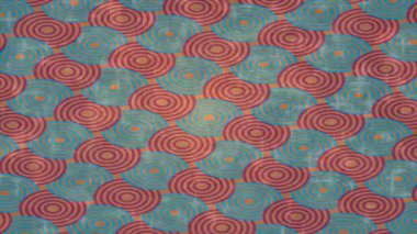 Benzersiz dijital animasyon tarzı grafikleri olan yaratıcı ortam tasarımı için yenilikçi hareket dokusu