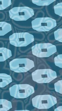 Soyut hareket desenli fütüristik video üretimi için dinamik dijital arkaplan