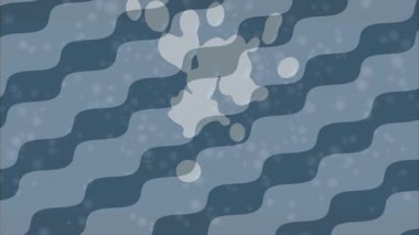 Benzersiz dijital animasyon tarzı grafikleri olan yaratıcı ortam tasarımı için yenilikçi hareket dokusu