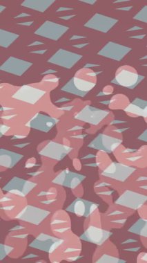 Lüks hareket projeleri için soyut tasarım stili animasyonu olan üst düzey dijital doku