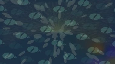 Benzersiz dijital hareket grafiklerine sahip yaratıcı sinematik projeler için yumuşak animasyon yüzeyi