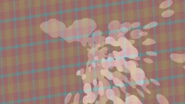 Benzersiz video giriş tasarımı projeleri için detaylı yüzey kalıbı film animasyon stili grafik girişi