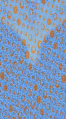 Organik desenli yüzey giriş stili video film sanatı ile soyut arkaplan tasarımı