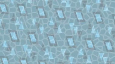 Benzersiz dijital hareket grafiklerine sahip yaratıcı sinematik projeler için yumuşak animasyon yüzeyi