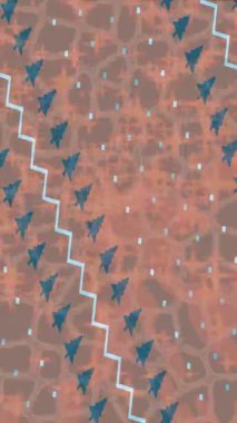 Profesyonel video projeleri sanat tarzı için organik hareketli arkaplan tasarımı