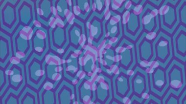 Benzersiz dijital animasyon tarzı grafikleri olan yaratıcı ortam tasarımı için yenilikçi hareket dokusu