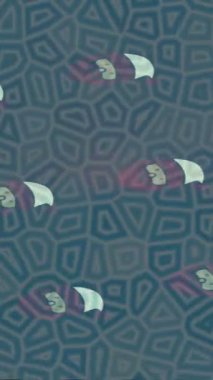 Organik desenli yüzey giriş stili video film sanatı ile soyut arkaplan tasarımı