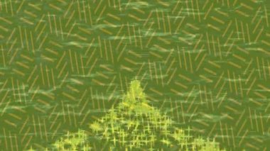 Organik desenli yüzey giriş stili video film sanatı ile soyut arkaplan tasarımı