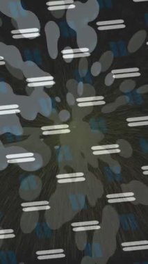 Benzersiz video giriş tasarımı projeleri için detaylı yüzey kalıbı film animasyon stili grafik girişi